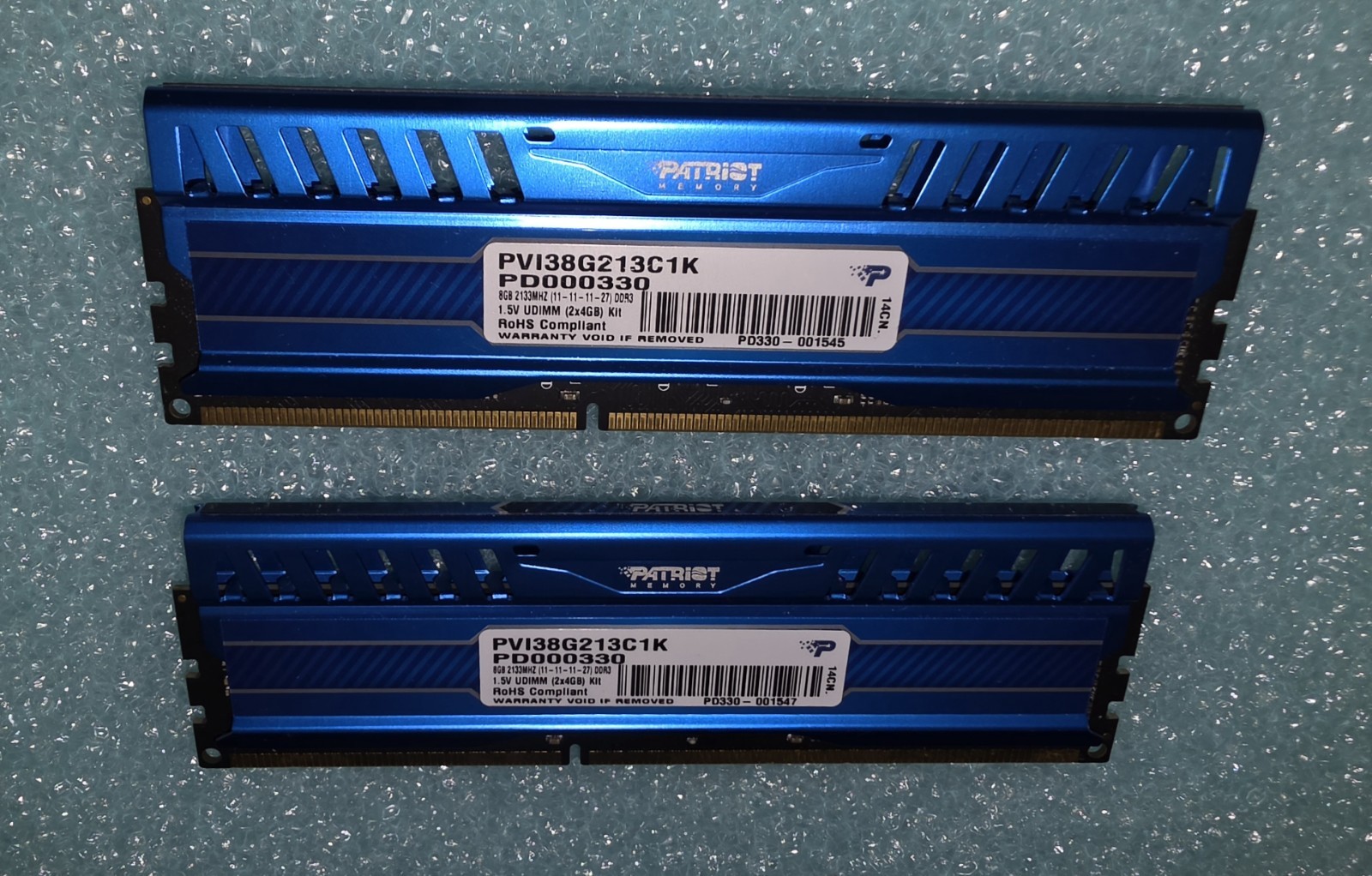 Patriot Intel Extreme Master 8GB (2x4GB) DDR3 1600MHz Desktop RAM PVI38G160C9K