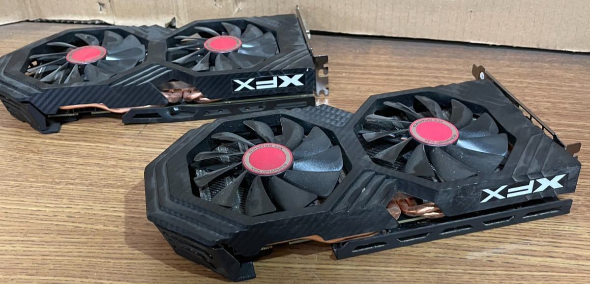 XFX Graphics Cards Bundle - Lot of 2 - TESTED