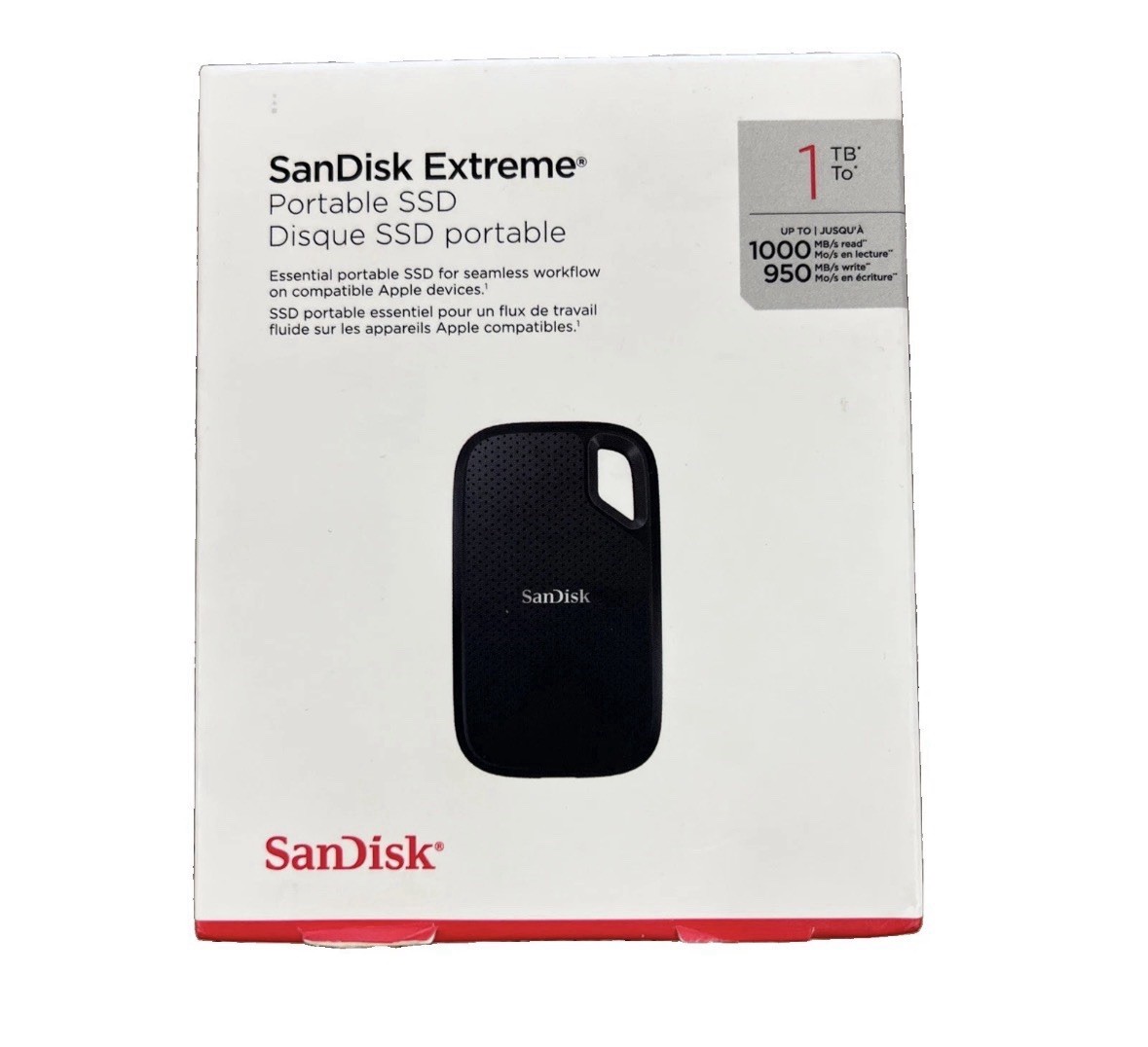 SanDisk Extreme® Portable SSD 1TB USB-C - Brand New Factory Sealed