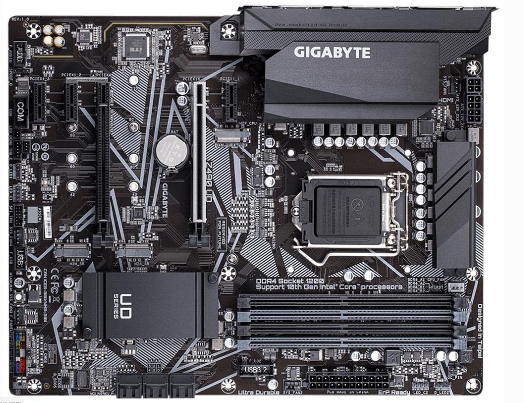 🔥🔥🔥Promotional Gigabyte Z490UD ATX LGA1200 10th and 11th i5 i7 i9-11900K