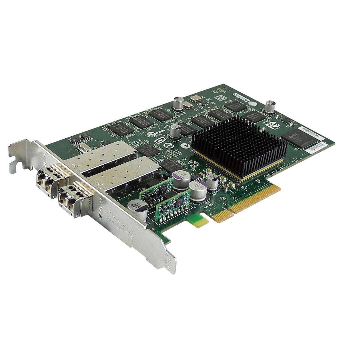 NetApp Chelsio Dual Port 10Gb FC PCIe x8 111-00603 + A0 Card + 2x10Gb Transceiver