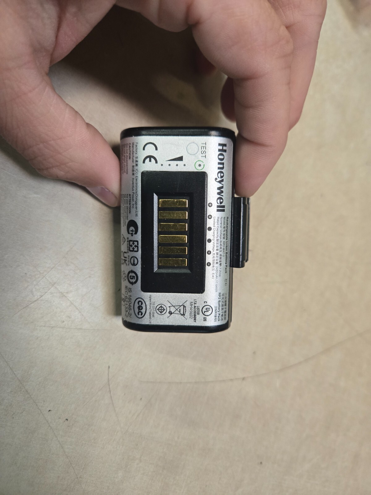 Honeywell - 50181461-001 - Rp2-bat-2, Sdi25r8 Cell, Smart, Sv2, Led NOB