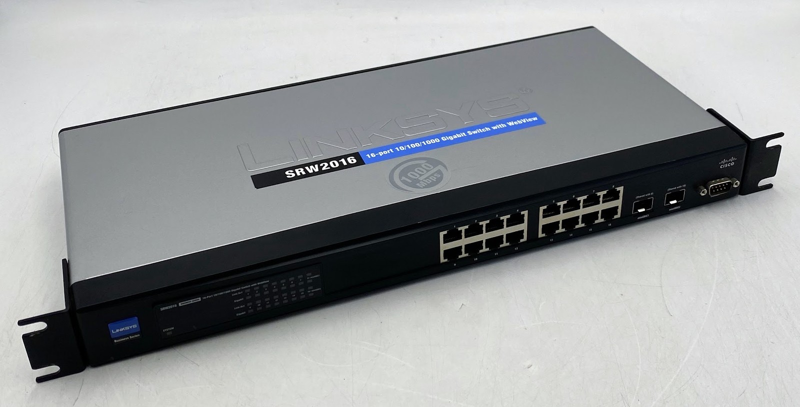 Linksys Cisco SRW2016 V1.3 16-Port Gigabit Switch with Webview