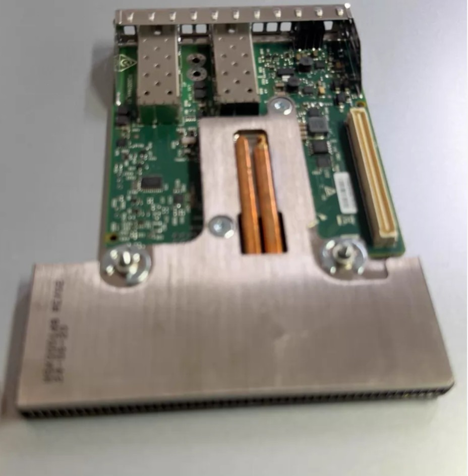 Used Dell Mellanox 25GbE 2-Port SFP28 Network Daughter Card CX422A 0R887V R887V