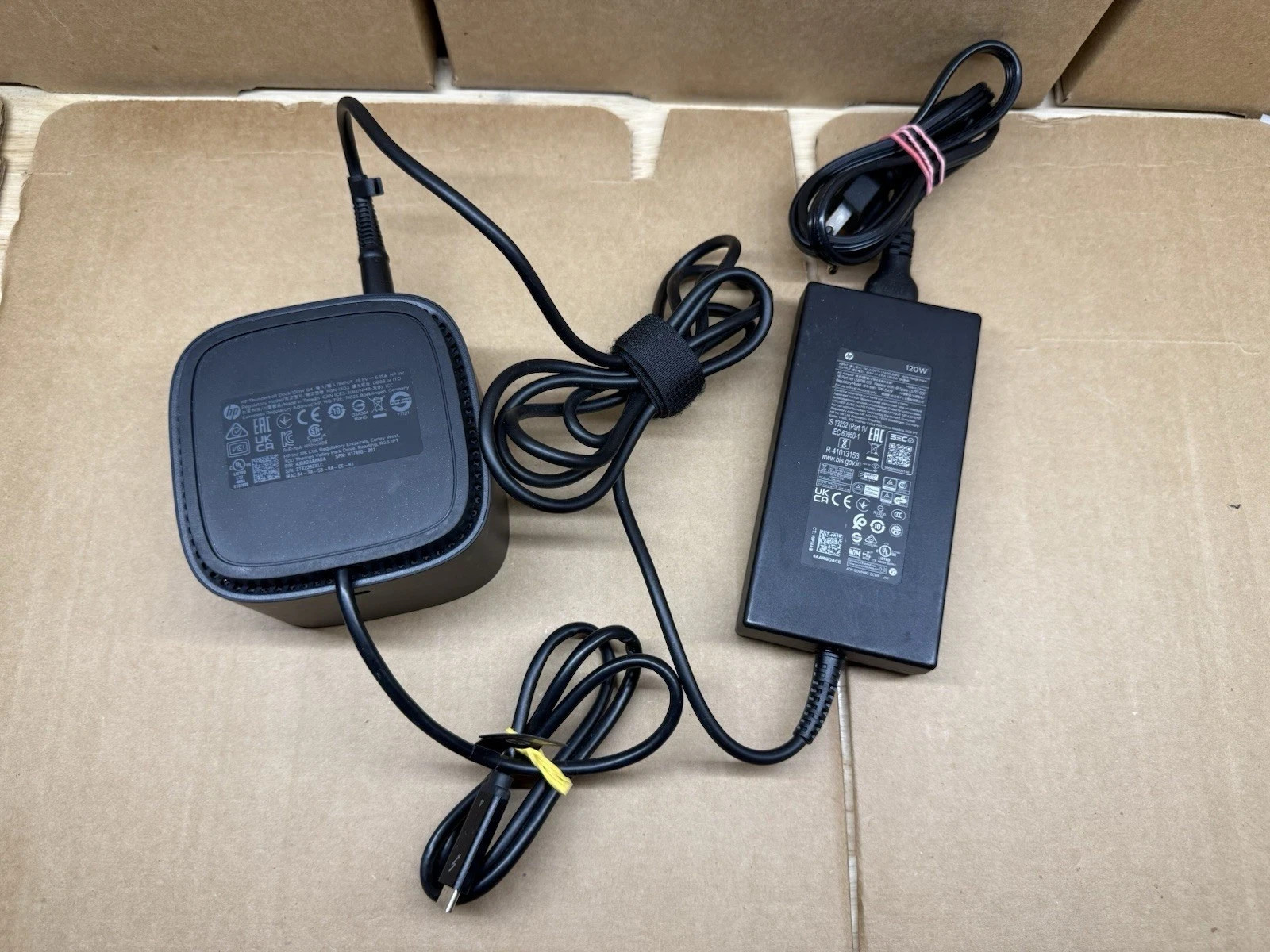 HP Thunderbolt Dock 120W G4 Docking Station - Black (4J0A2AA#ABA) 
