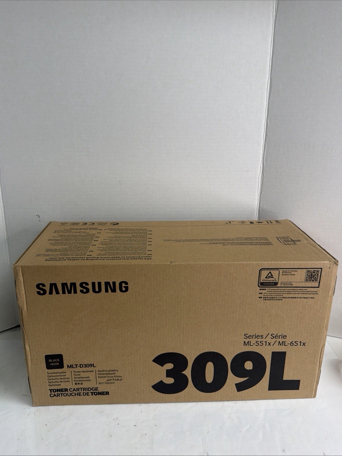 New Sealed Genuine Samsung 309L MLT-D309L Toner Cartridge - OEM High Yield 30K