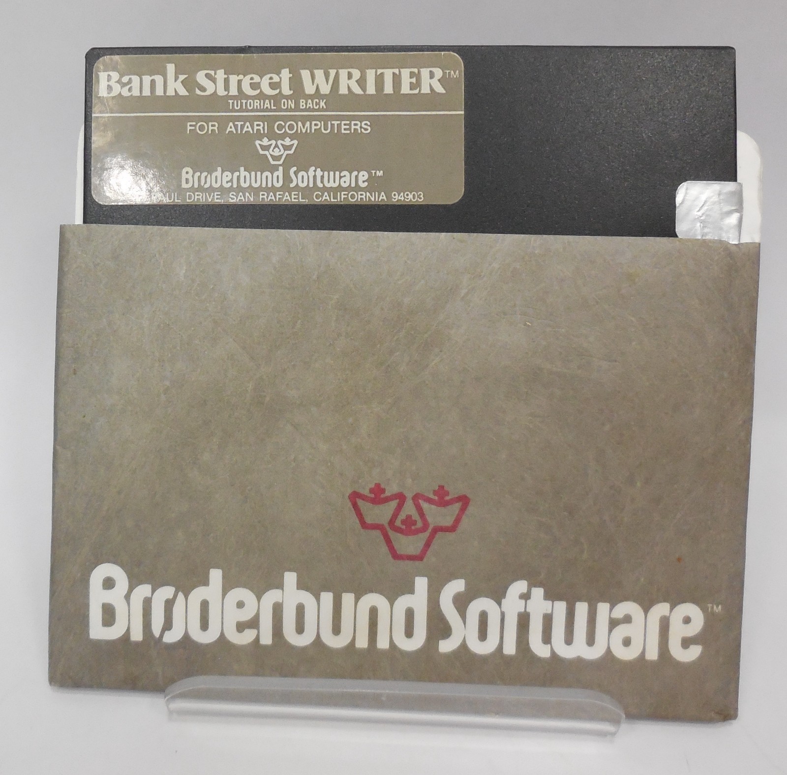 Bank Street Writer For Atari Computers Broderbund Software 5 1/4" Floppy