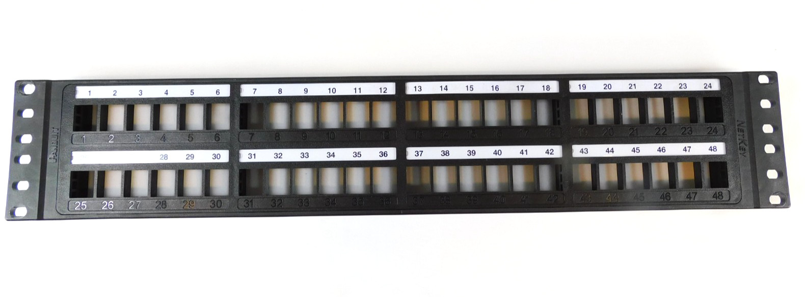NKFP48Y Panduit NetKey Modular Patch Panel 48-Port - USED - EXCELLENT CONDITION