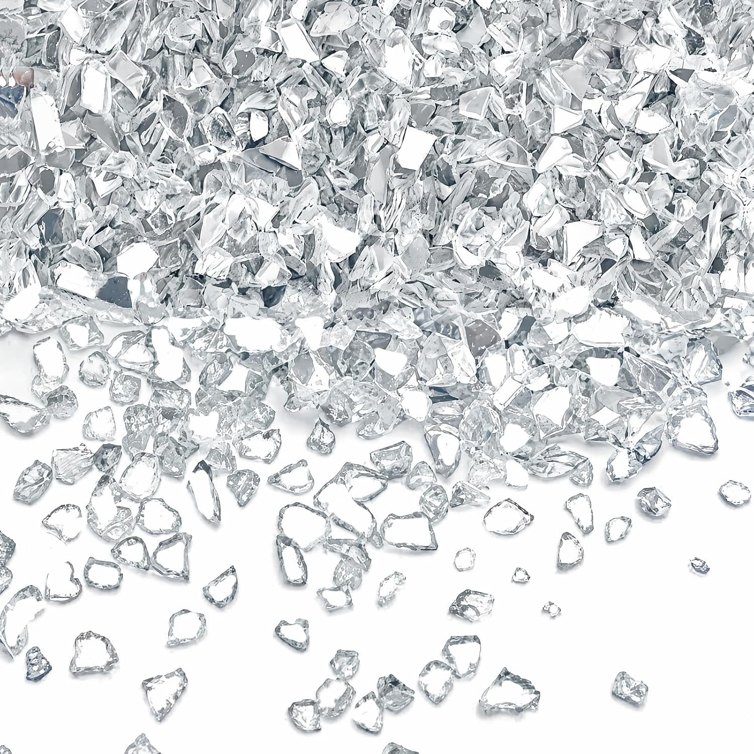 Crushed Glass for Resin Art, 5 Lb / 2300G