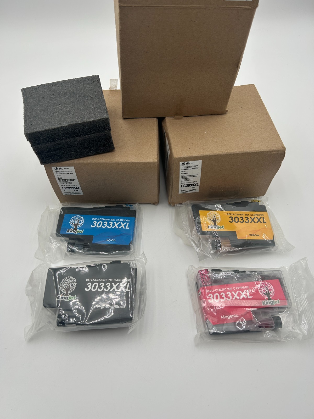 Bundle of 3 boxes - 4PK LC3033 XL Ink Cartridges