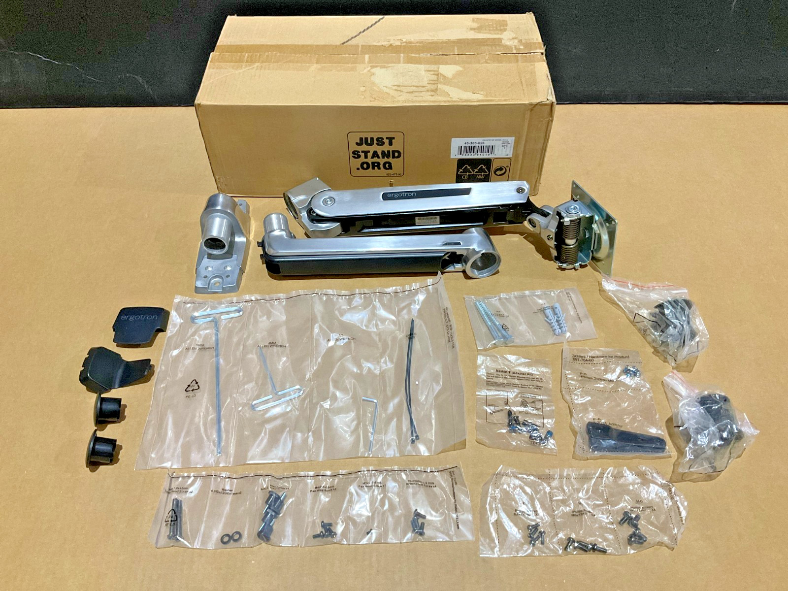 Ergotron LX HD Mounting Kit 45-383-026 ✅ ❤️️ ✅ ❤️️ OPEN BOX