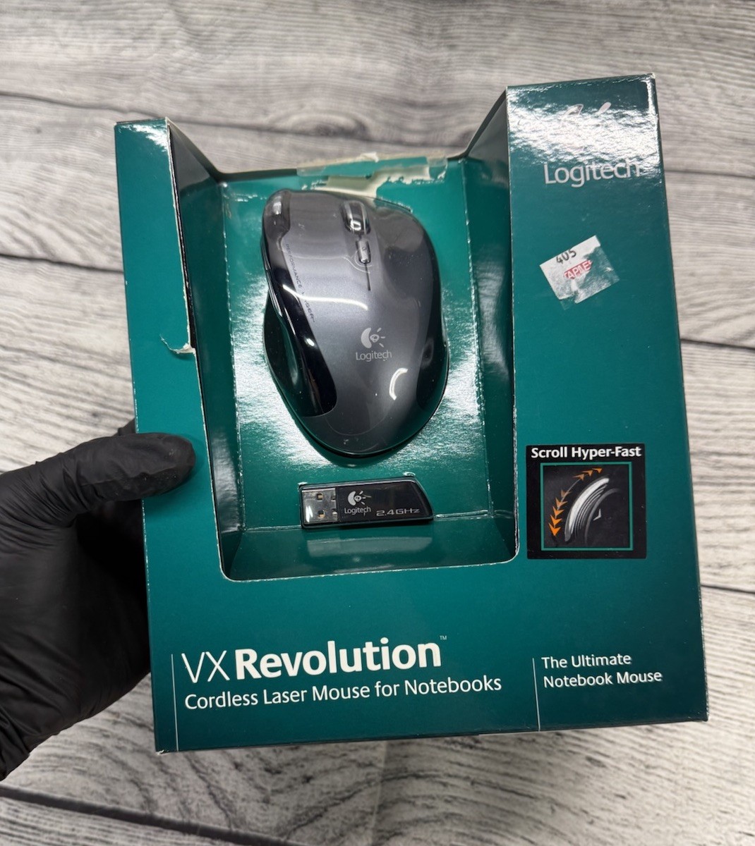 Logitech VX Revolution Wireless Cordless Laser Hyper Fast Mouse