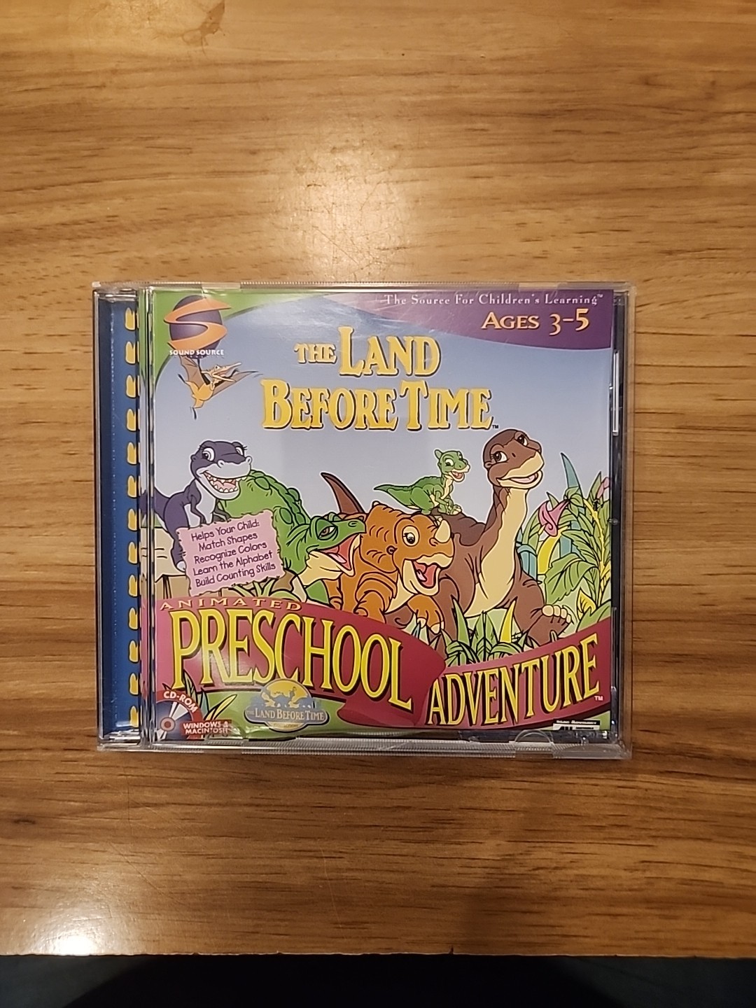 The Land Before Time Animated Preschool Adventure PC Educational Game