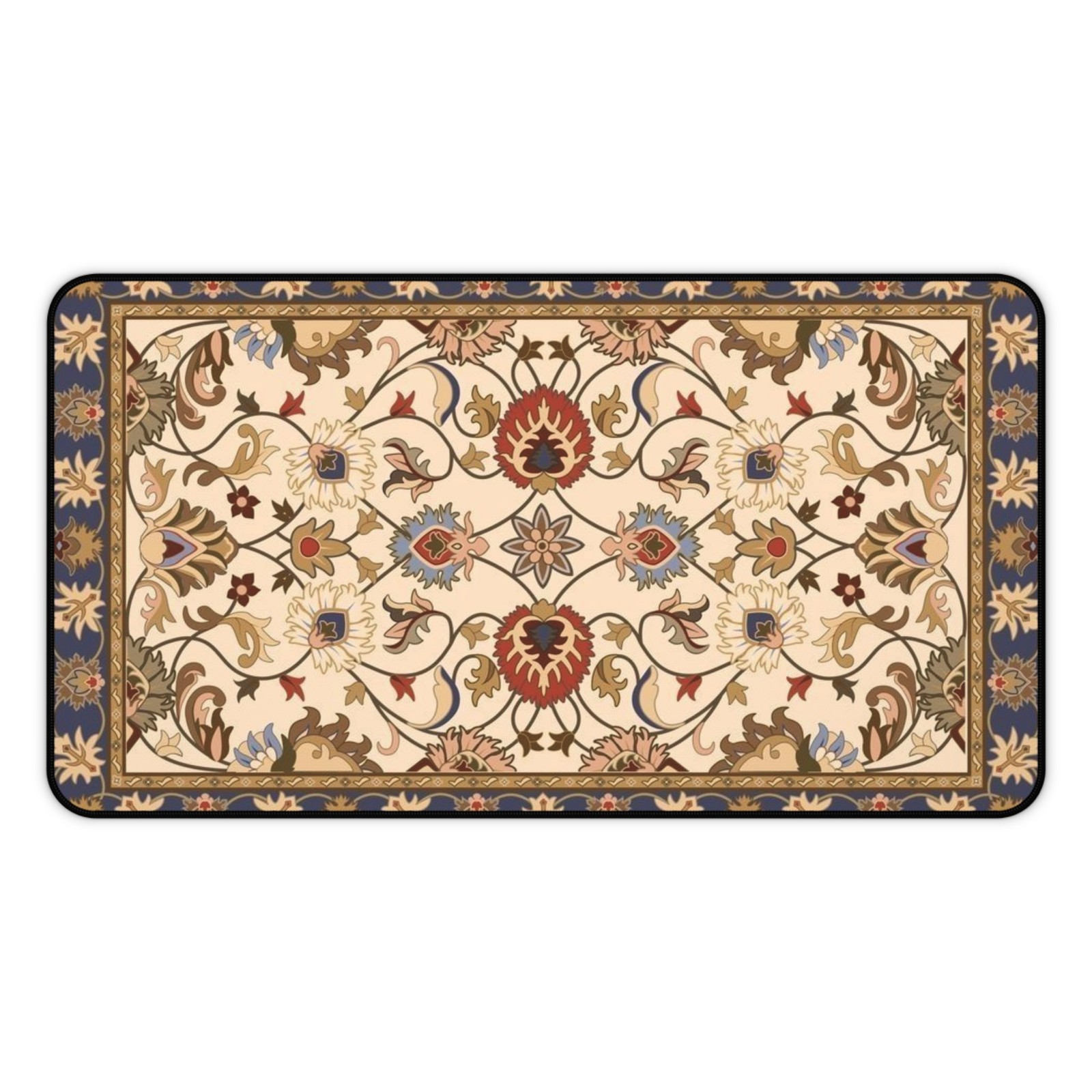 Large Desk Mat Mouse Pad Oriental Persian Rug Pattern
