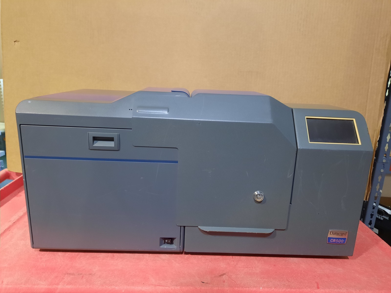 Datacard CR500 Dual-Sided ID Card Printer-( No Key )-FOR PARTS