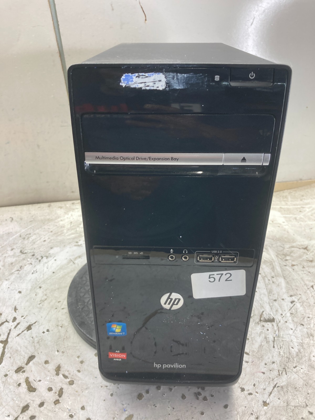 HP Pavilion p6-2127c AMD A6-3620 APU 8GB NO HDD