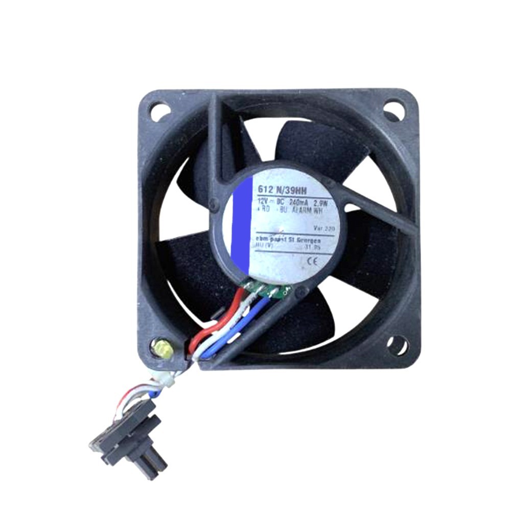 Cooling Fan For Ebmpapst 612N/39HH DC12V 240mA 2.9W 6CM 3PIN New