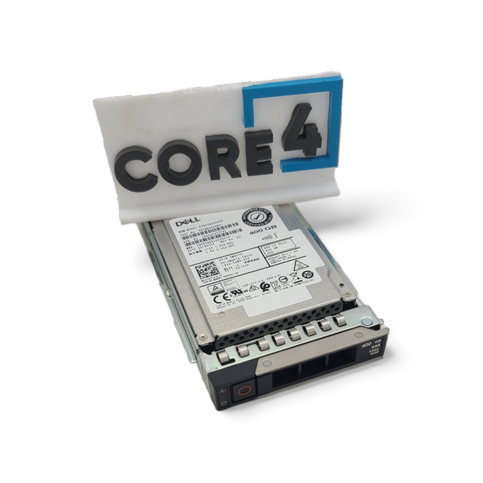DELL WGP72 400GB 12Gb/s 2.5in SAS SSD