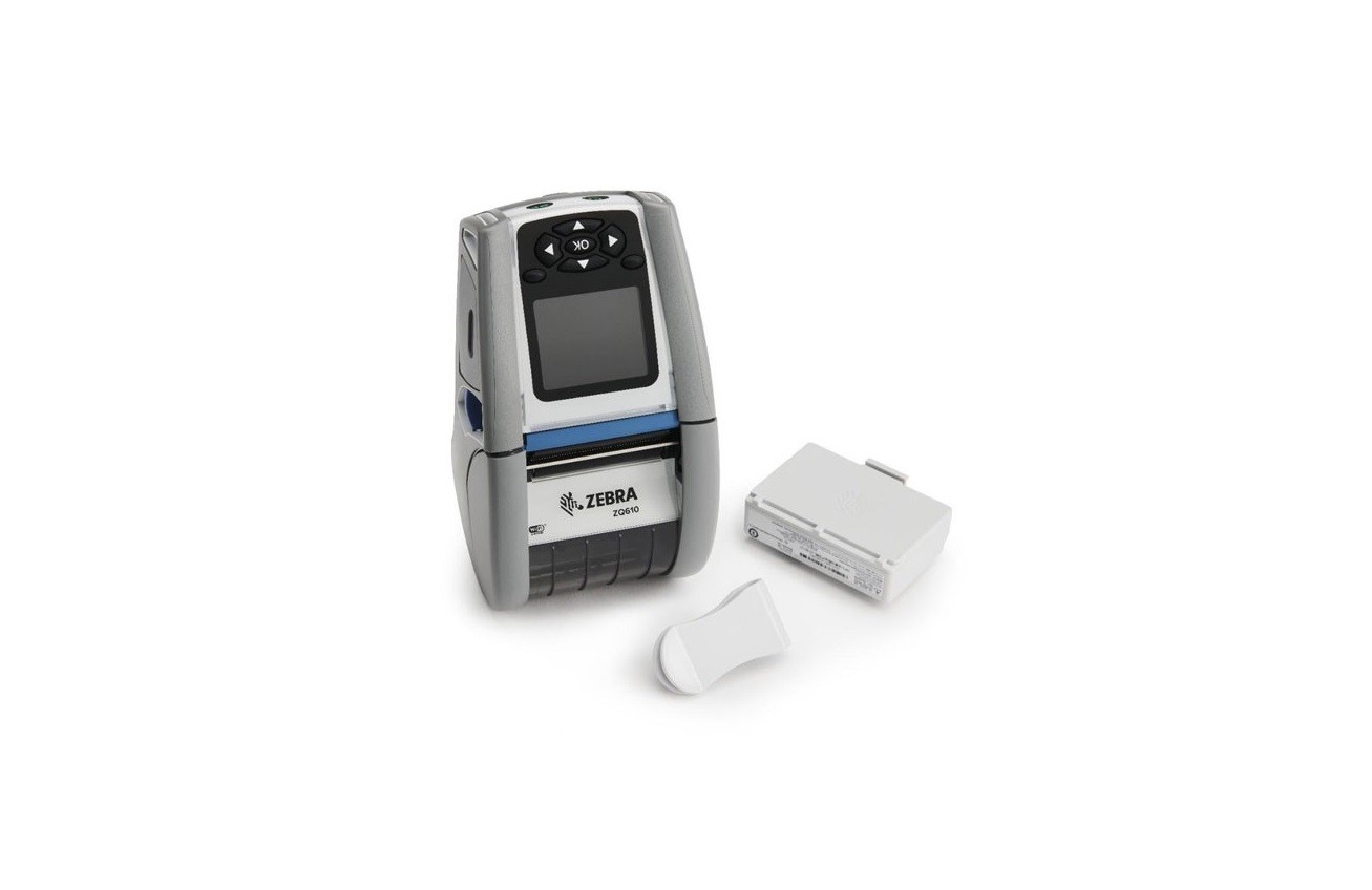 Zebra ZQ610 ZQ610-HC ZQ61-HUWA000-00 203dpi DT BT Wi-Fi Label Printer ( Unused )
