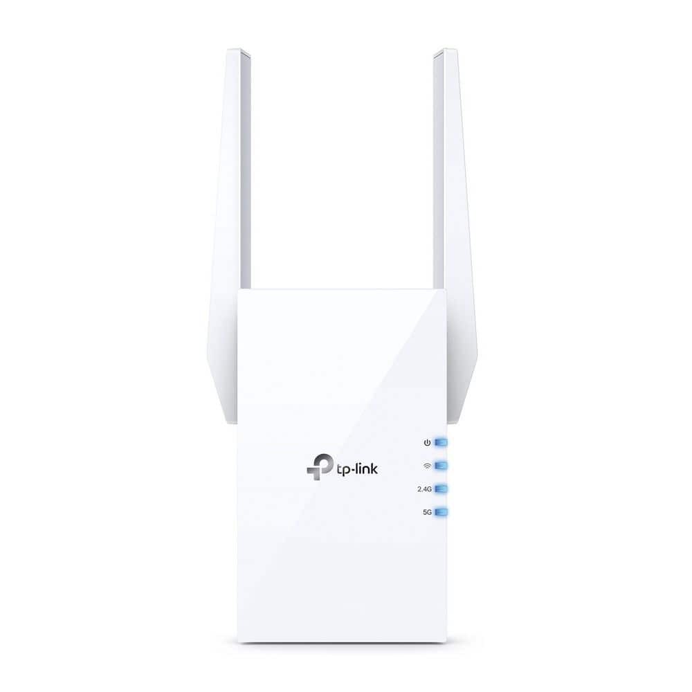 TP-LINK RE1300X Wi-Fi 6-Range Extender, White