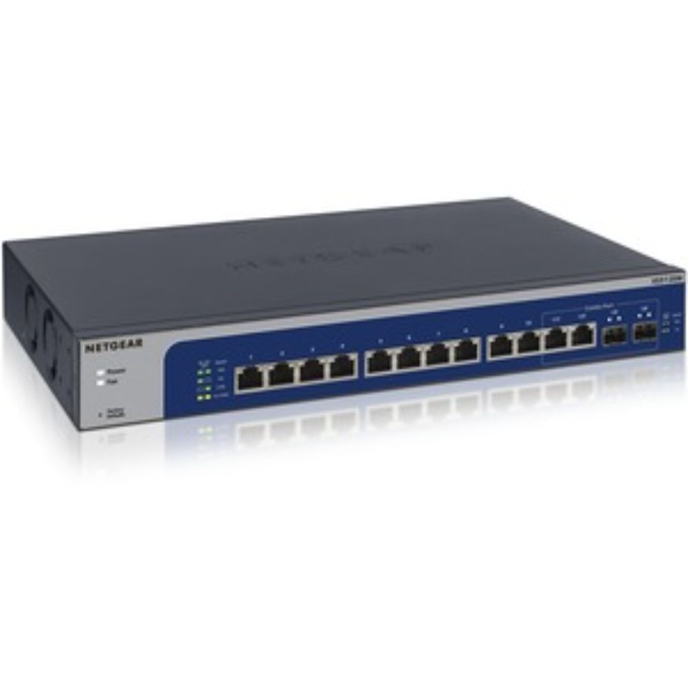 NETGEAR 12-port 10-Gigabit/Multi-Gigabit Ethernet Smart Managed Plus Switch
