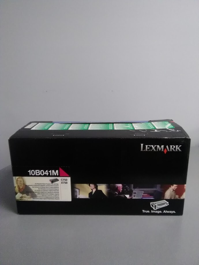 Lexmark 10B041M Magenta Print Cartridge for use in C750, X750  Sealed