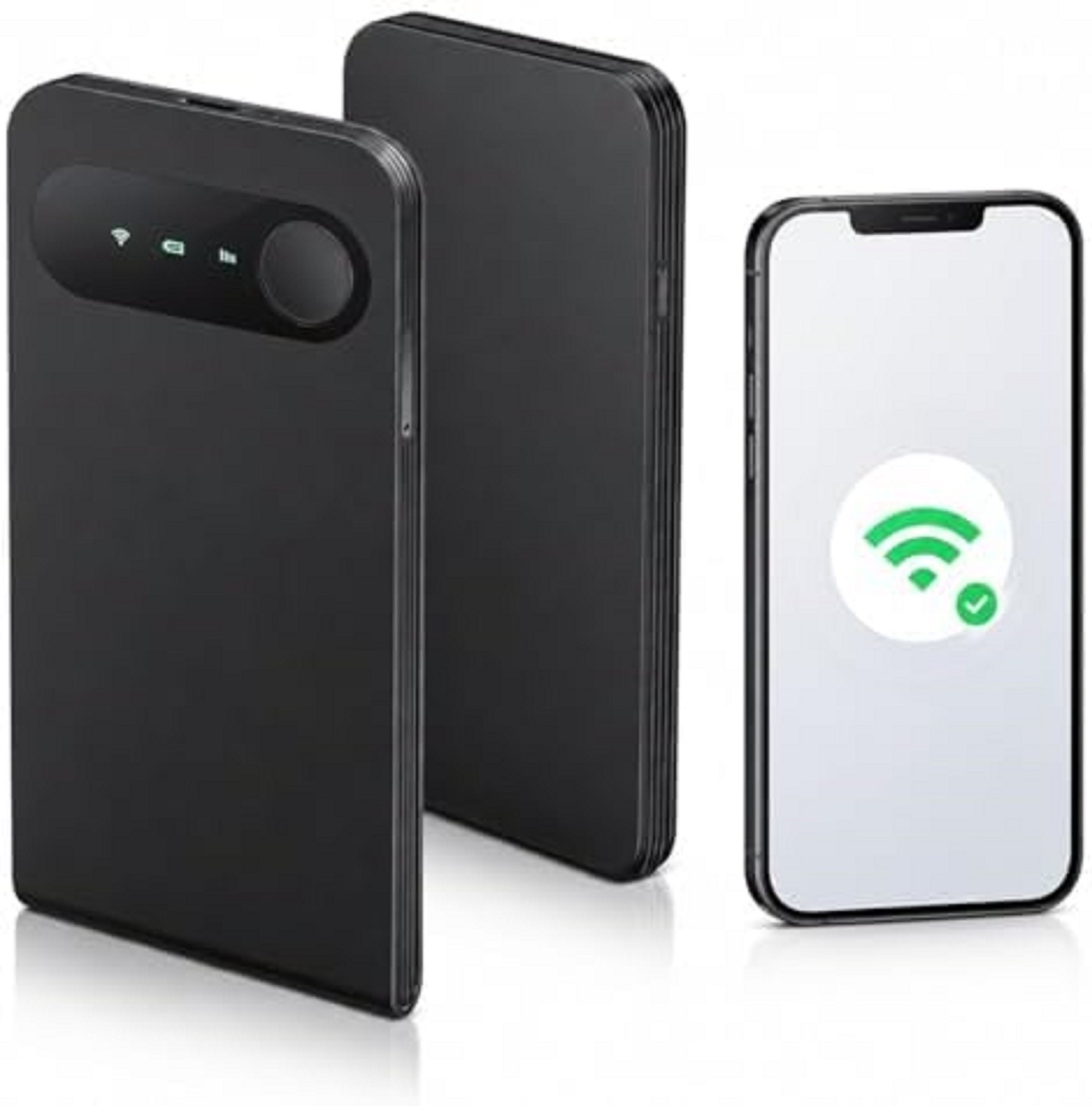ECOVOX E1 Portable 4G LTE WiFi Hotspot, SIM-Free Mobile Router, Cloud SIM