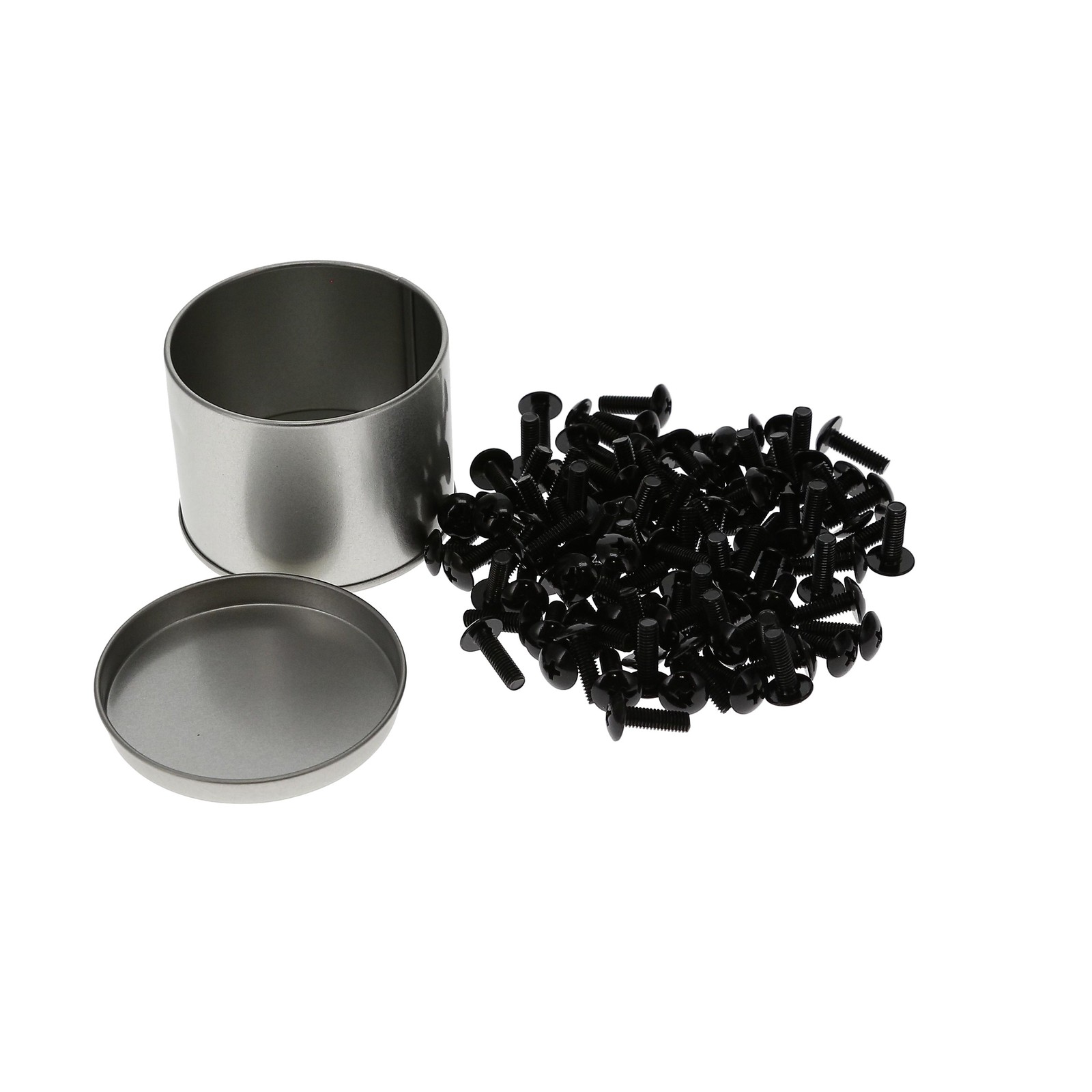10 Pack of 10-32 Rack Screws, Black 100-Pack