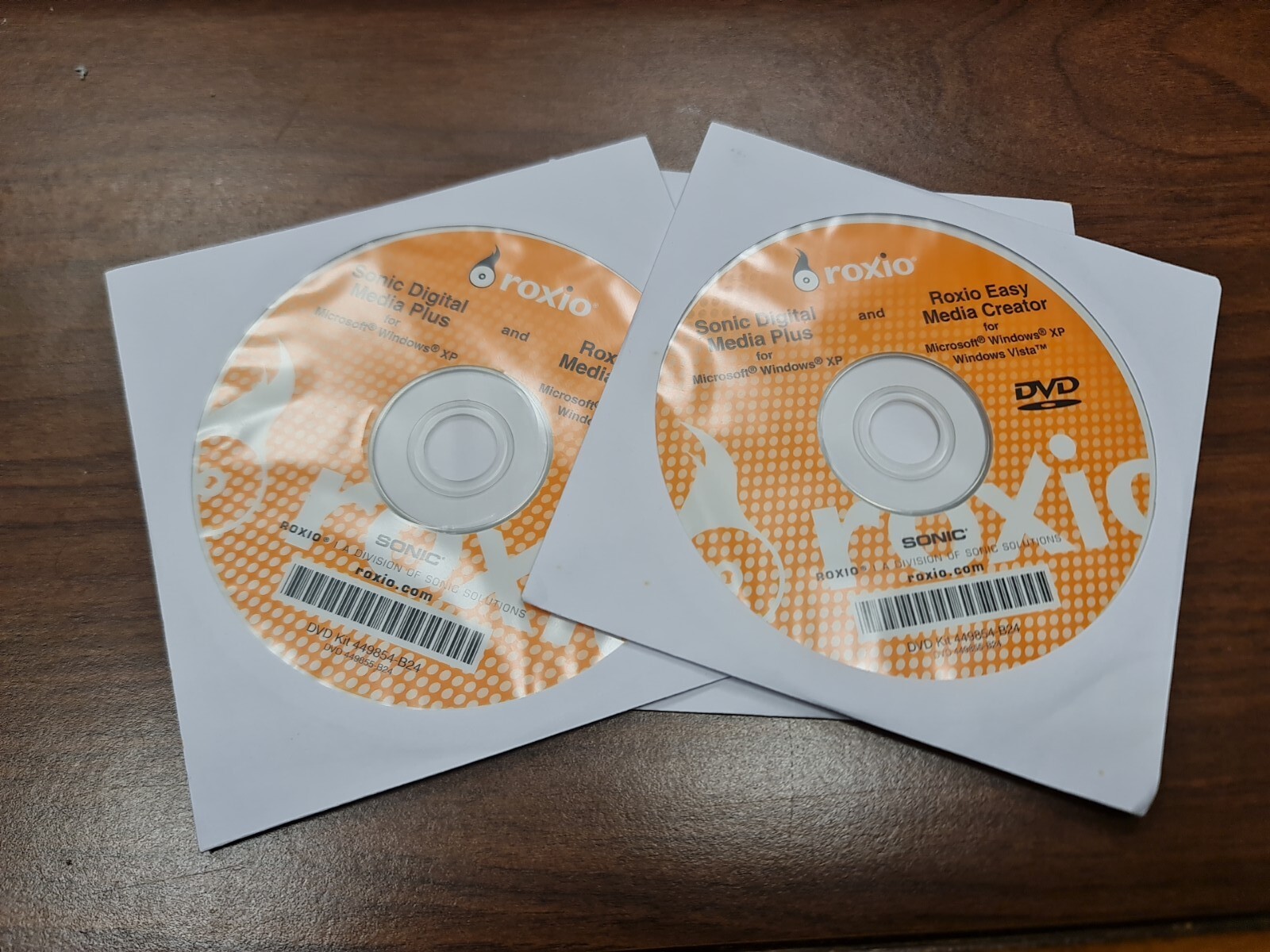 ROXIO EASY MEDIA CREATOR SONIC DIGITAL MEDIA PLUS FOR WINDOWS XP SOFTWARE DVD