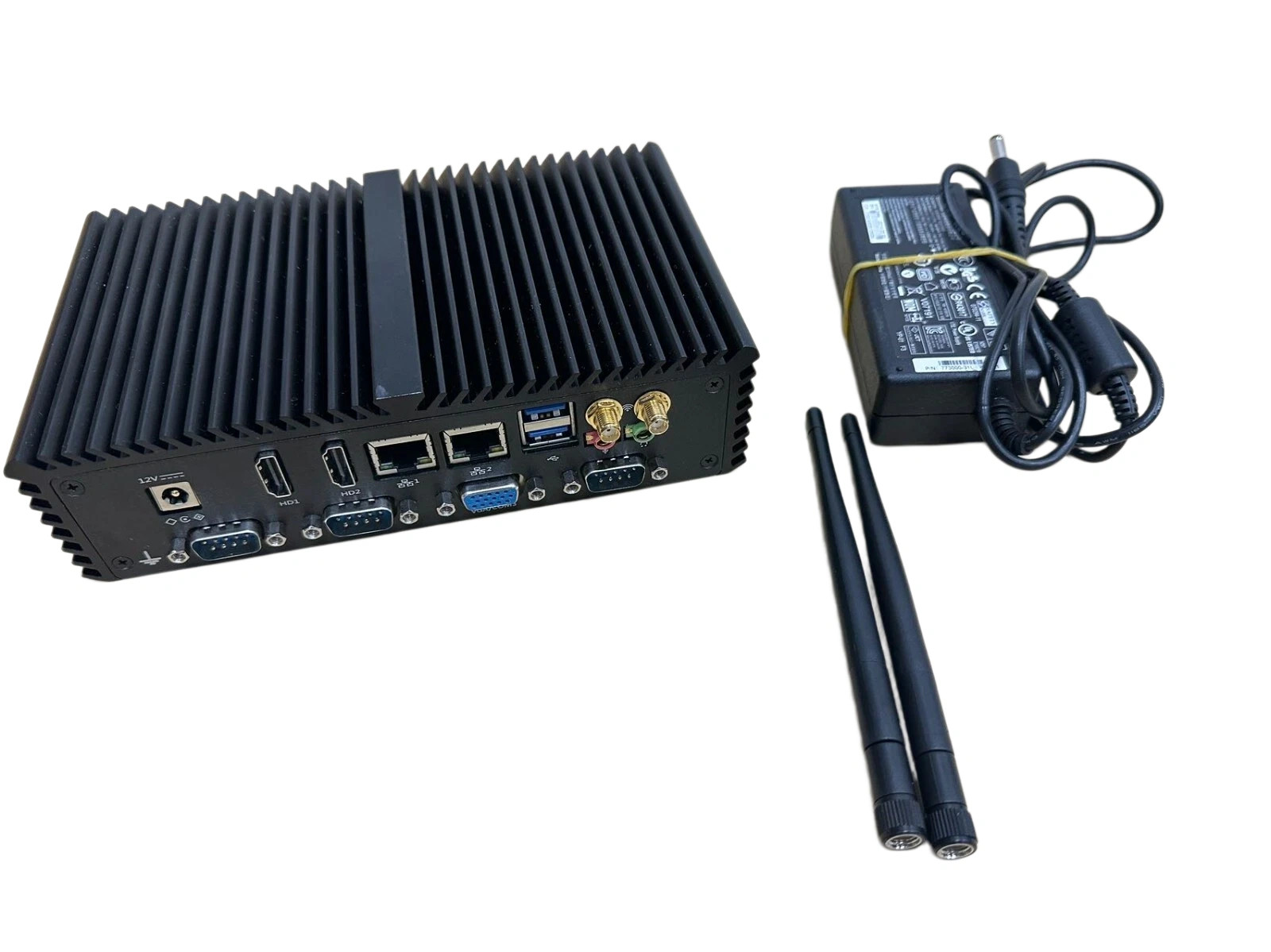 Qotom Q310P Mini PC Celeron 3215U 8GB RAM 256GB SSD 6*COM RS232 Dual LAN IPC POS