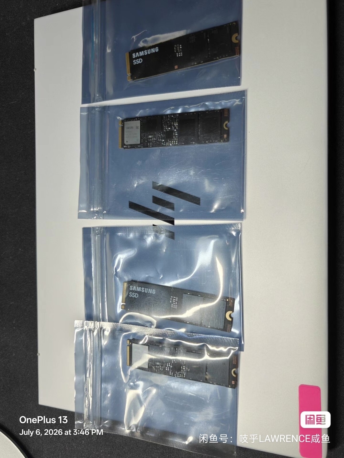 Samsung 9100 Pro 4TB PCIe 5.0x4 M.2 2280 Lot LOCAL PICKUP only 