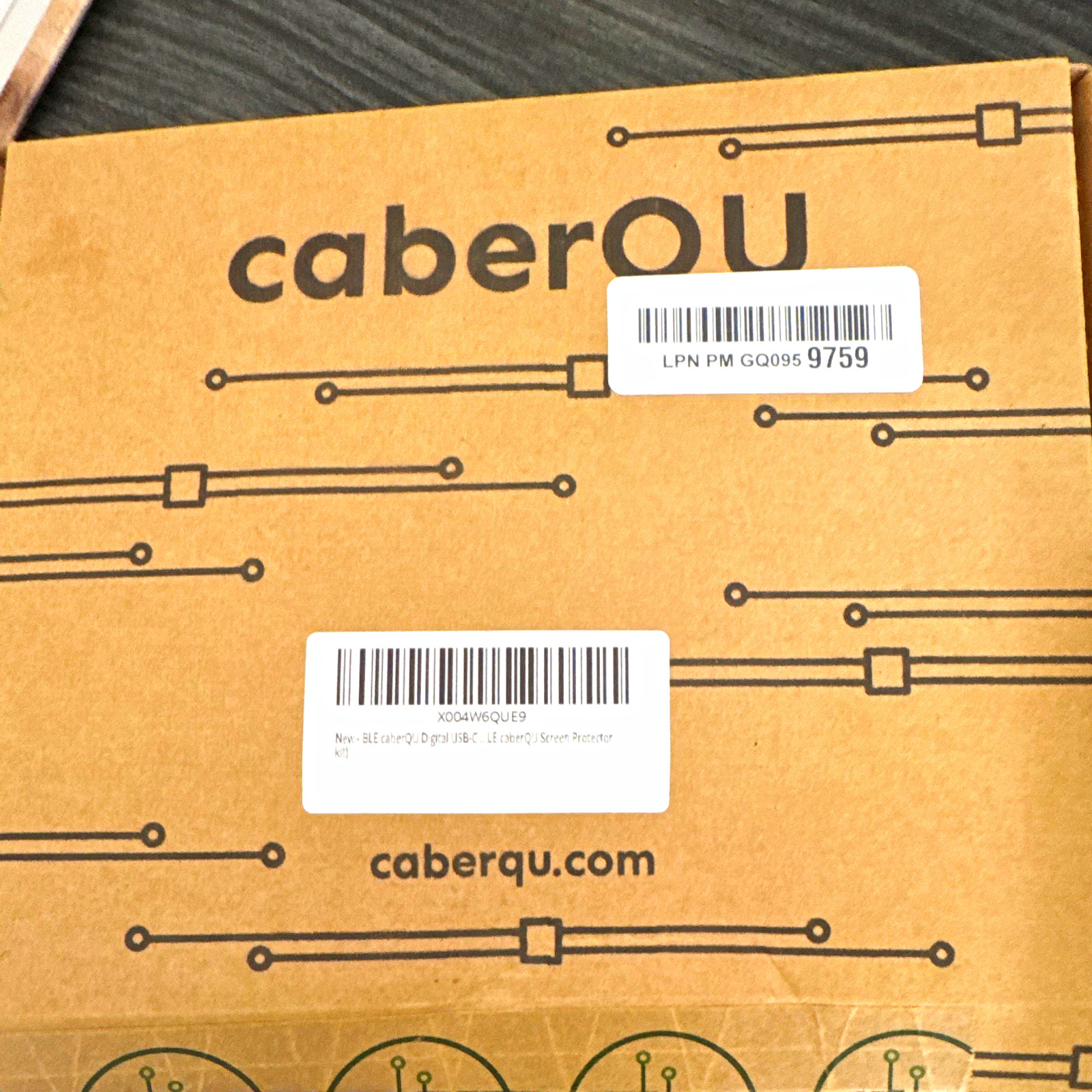 caberQU Digital USB-C to USB-C Cable Tester BLE caberQU v4.6 1m
