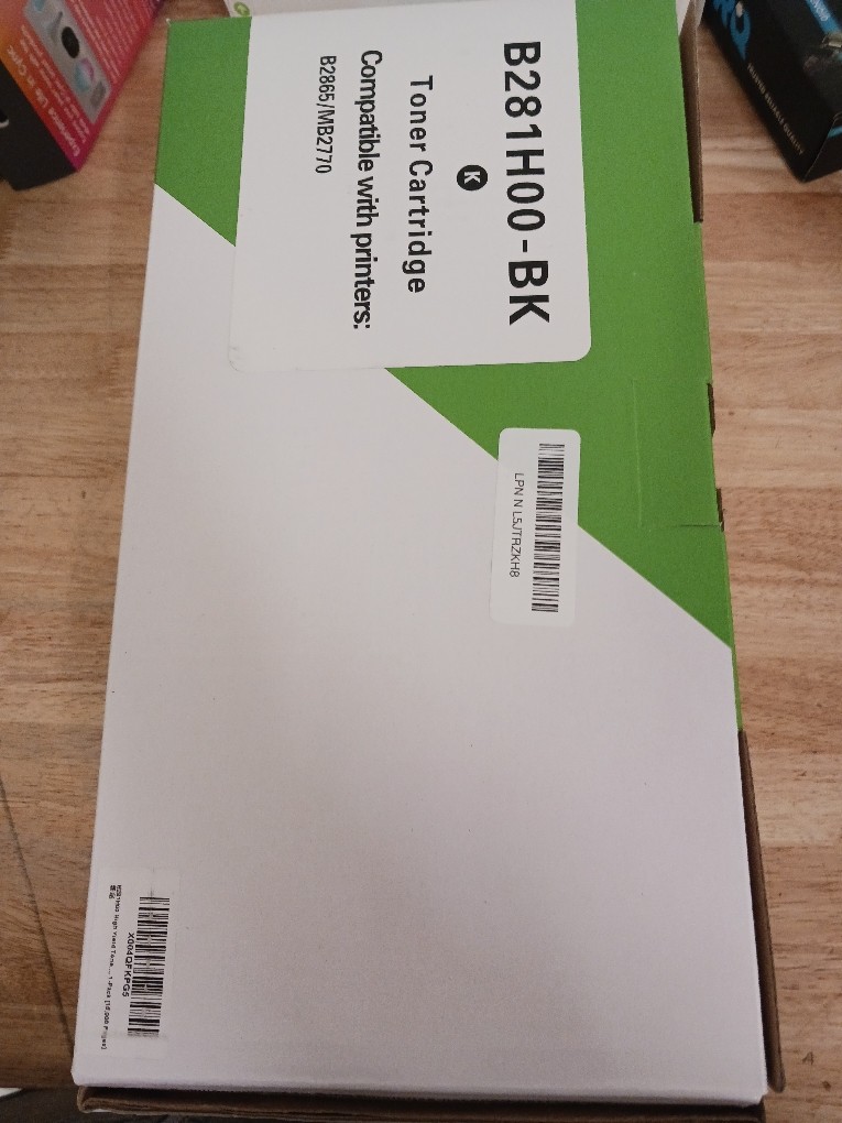 High Yield Toner Cartridge B2865 B281H00 Replacement