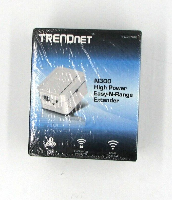 Trendnet TEW-737HRE/A N300 High Power Easy-N-Range Wireless Extender TEW-737HRE