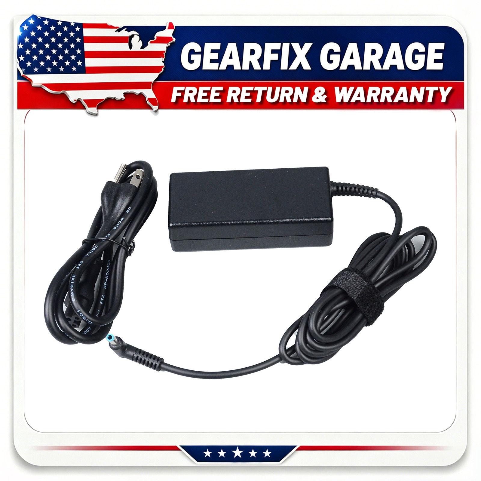 New 65W AC Laptop Charger 19.5V 4.5x3.0mm for HP Pavilion 14 15 Series Adapter
