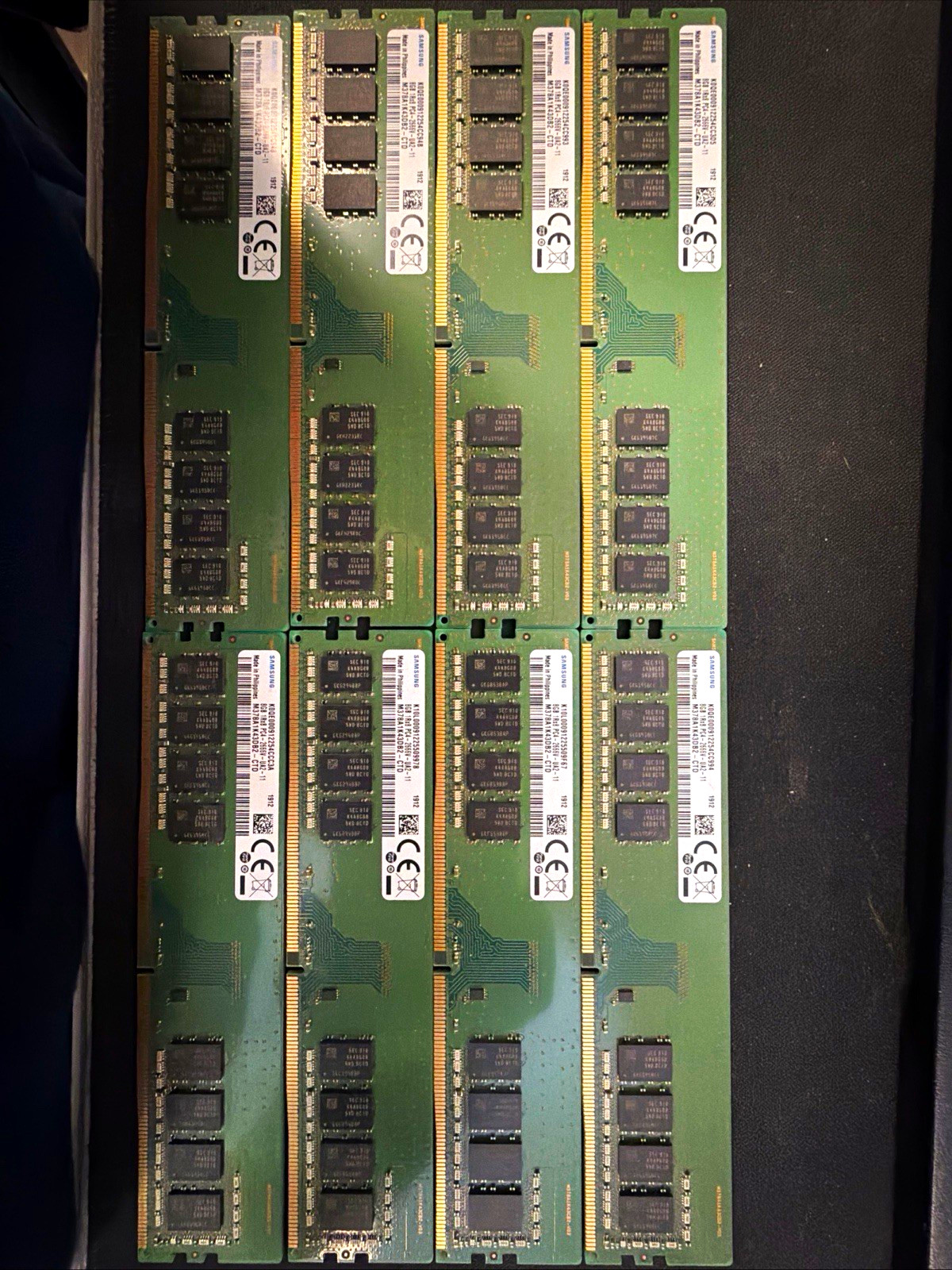 Lot of Samsung 8  DDR4 PC4-2666V M378A1K43DB2
