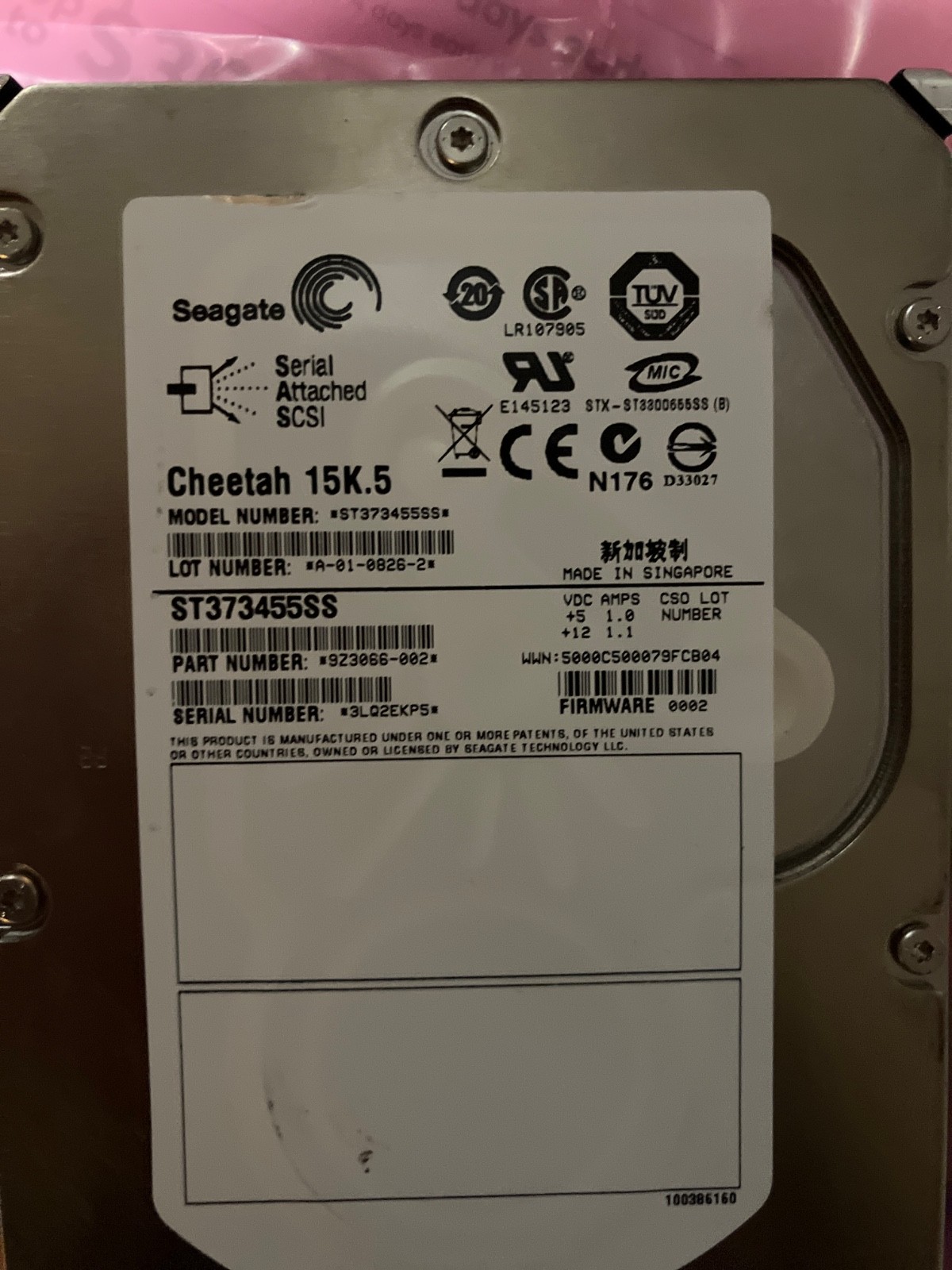 EMC Seagate 005048956 ST3300657SS 9FL066-031 Dell 0G417P 300GB 15K SAS HDD 