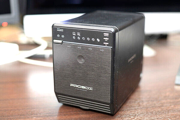 Mediasonic ProBox 4X Bay 3.5” SATA Hard Drive HDD Enclosure USB3.0 eSATA 🍁