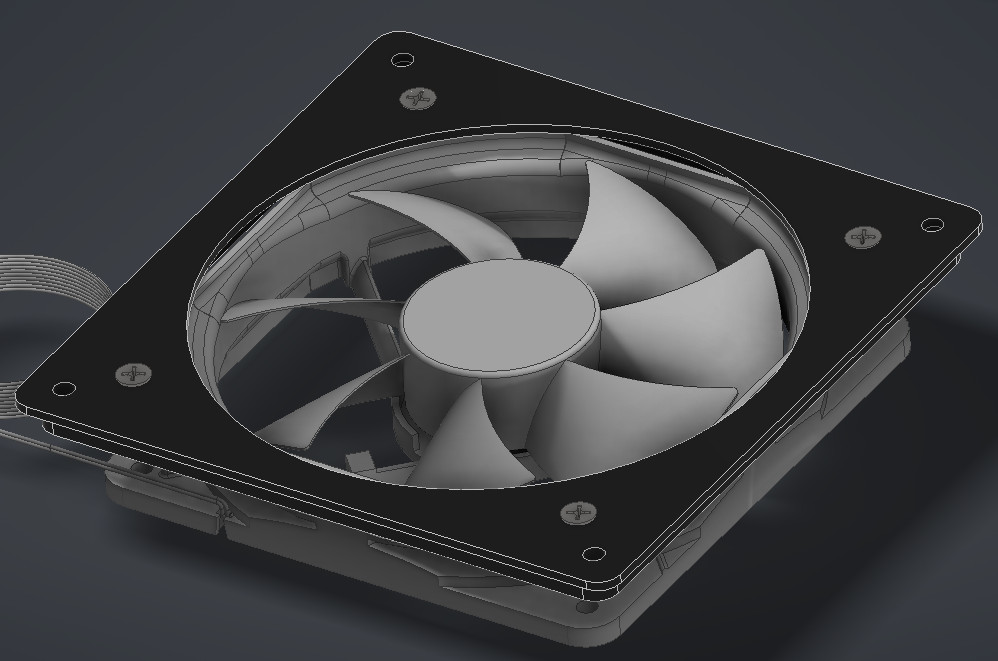 PC Fan Adapter – 120mm to 140mm