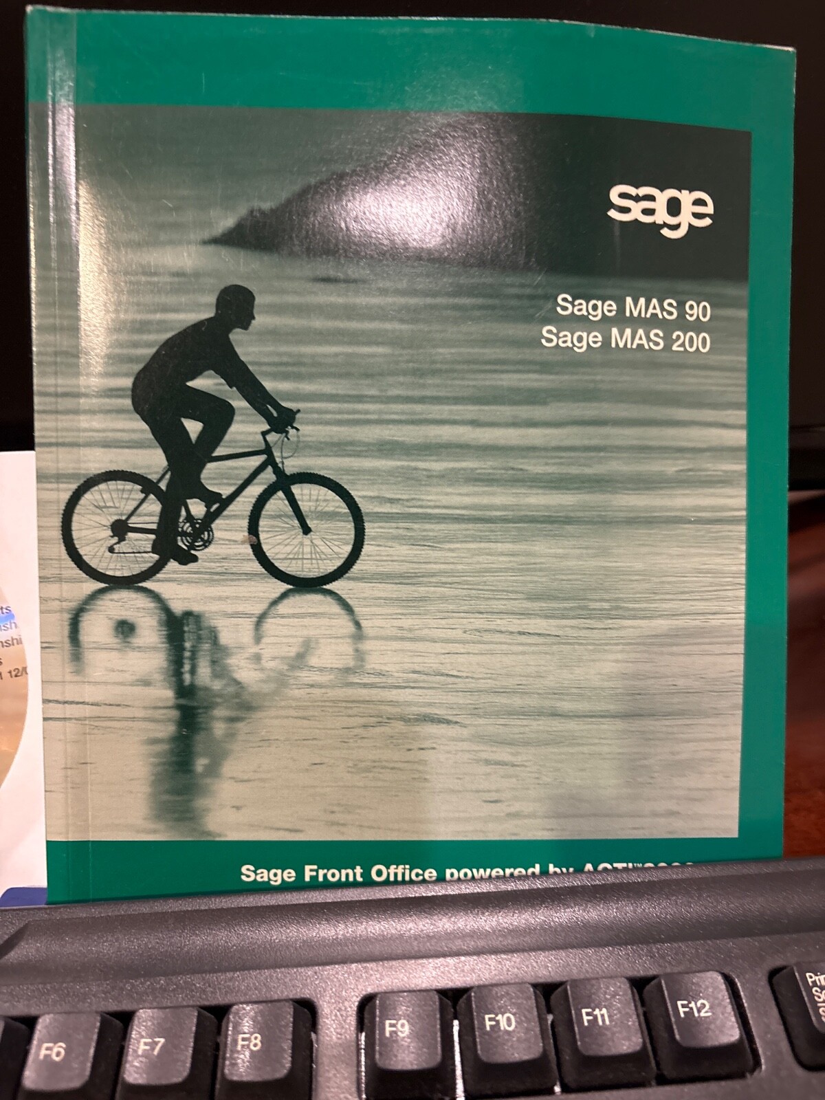 NEW SAGE FRONT OFFICE POWERED BY ACT2000 FOR SAGE MAS90/MAS200. CD/Book .1 user