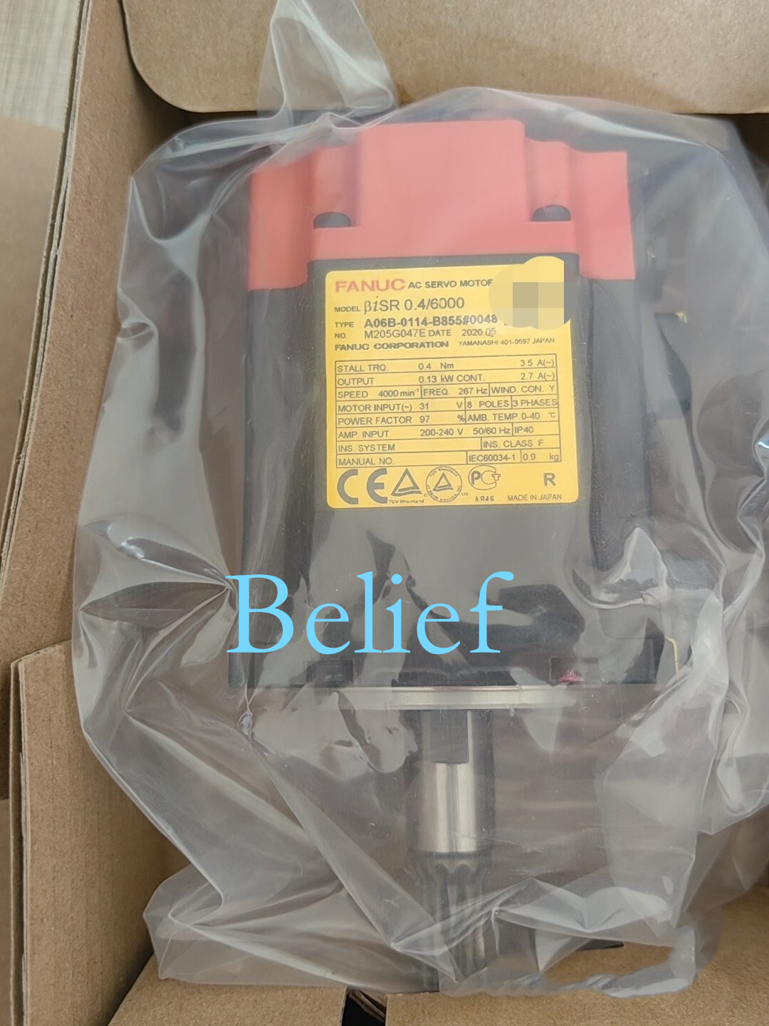 1pc FANUC A06B-0114-B855#0048 Brand New servo motor Via DHL or FedEX