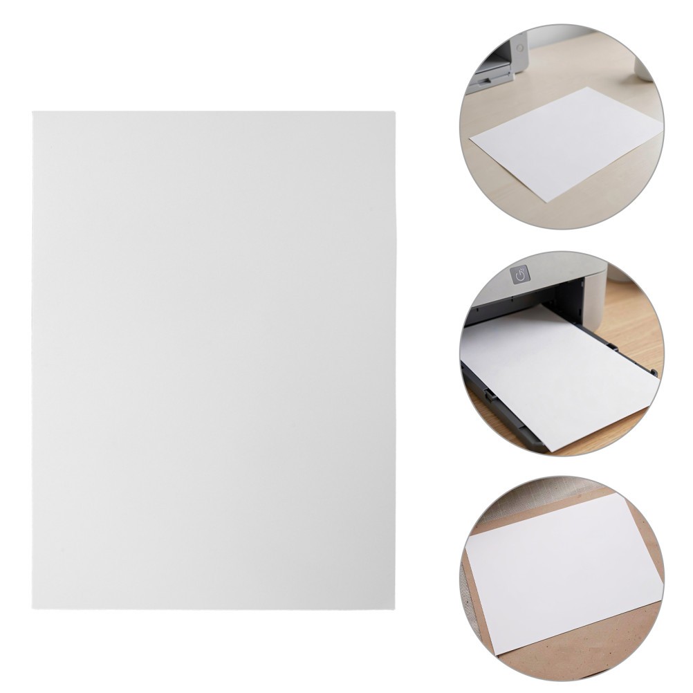 5 PCS Sticker Printing Paper Glossy for Printer Printable Label Stickers