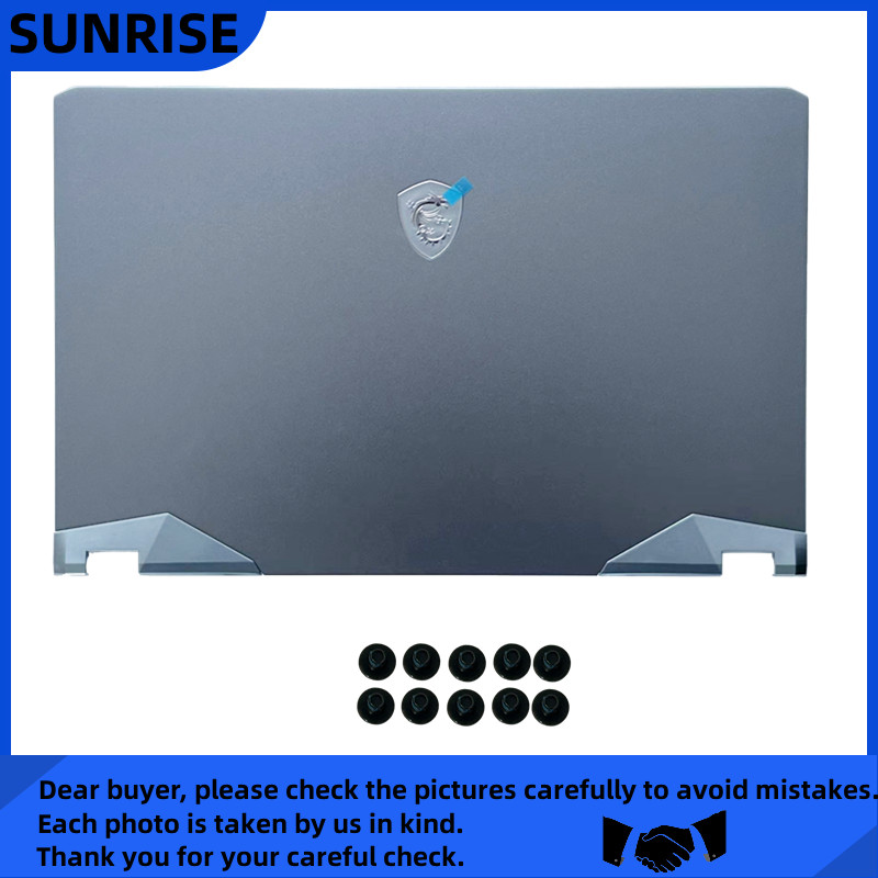 New For MSI Raider GE76 MS-17K1 MS-17K4 LCD Back Cover/LCD Front Bezel/Hinges