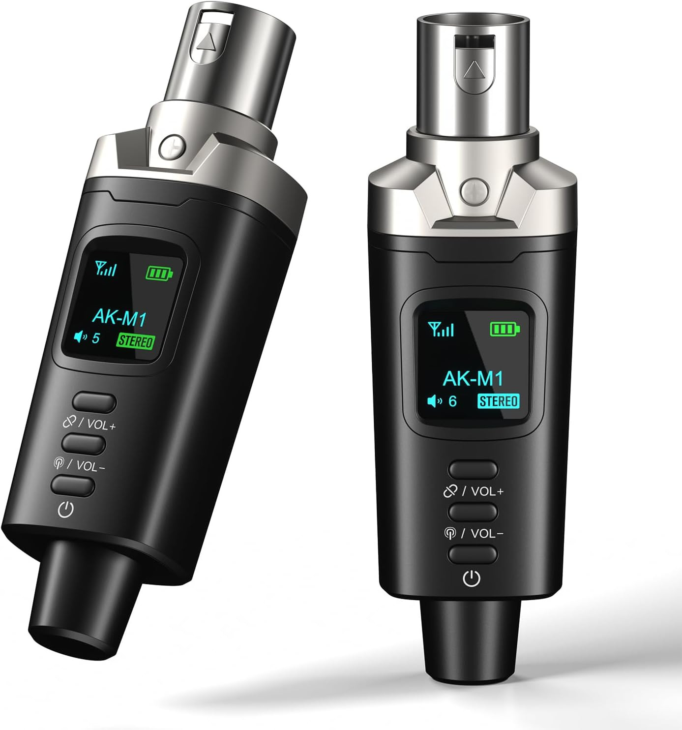 Aokeo AK-M1 XLR Bluetooth Receiver-High-Fidelity Wireless Audio Adapter,100Ft St