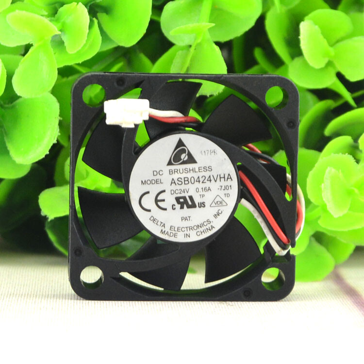 1PC New Delta ASB0424VHA 4010 4cm  24V 0.16A  3-wire Cooling Fan