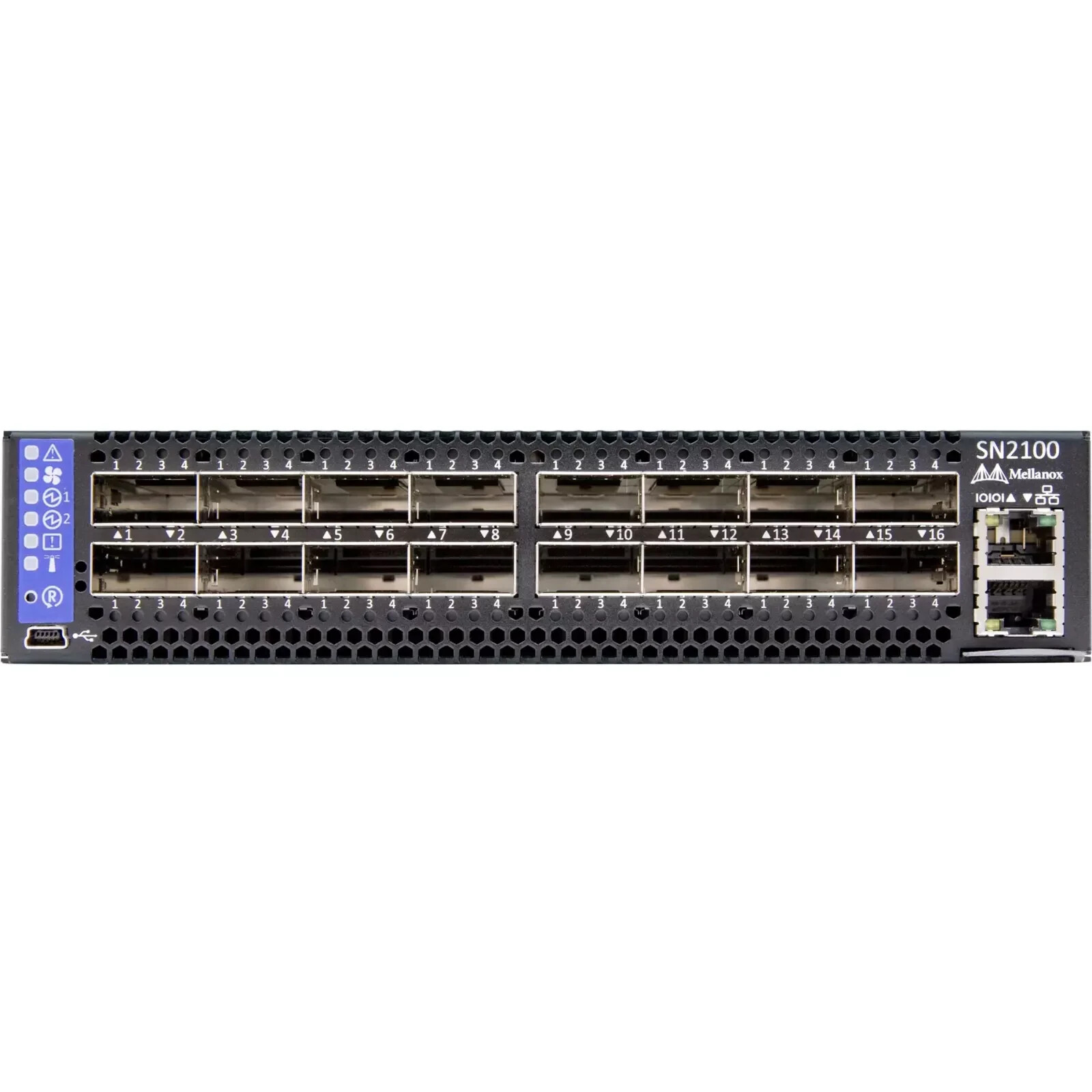 MSN2100-CB2R NVIDIA Mellanox SN2100 16-Port 100GbE Ethernet Switch REF PULL