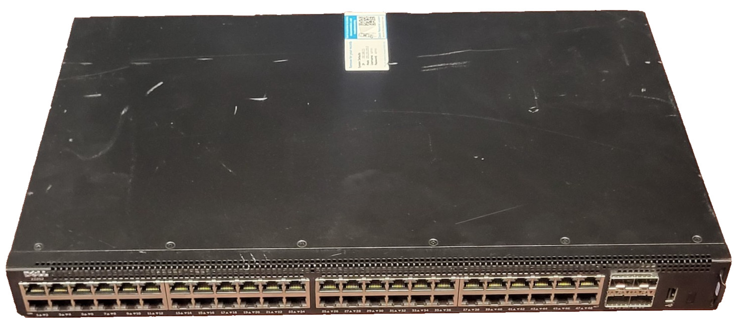 Dell Networking X1052 48-Port Gigabit Ethernet Switch w/ x4 SFP+ Ports #73