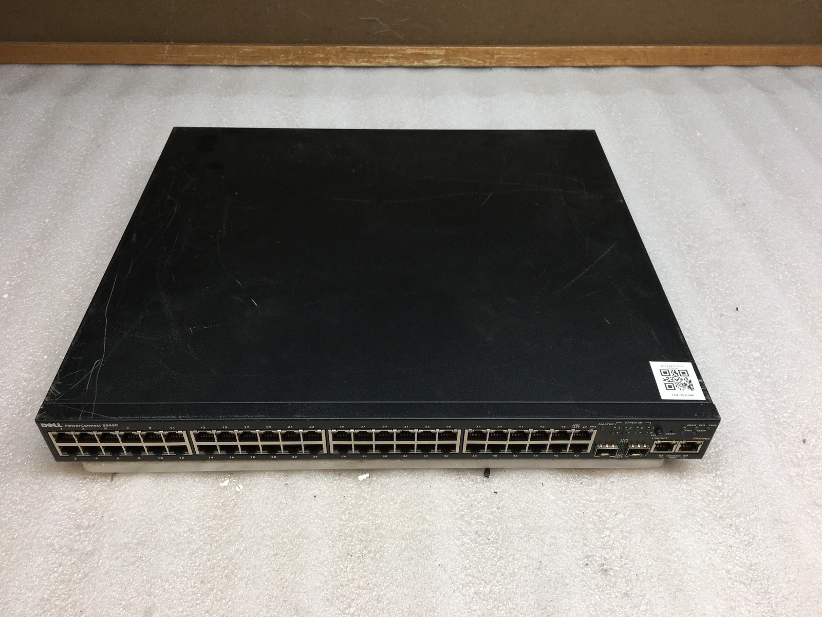 Dell PowerConnect 3548P 48-Port PoE Managed Ethernet Switch