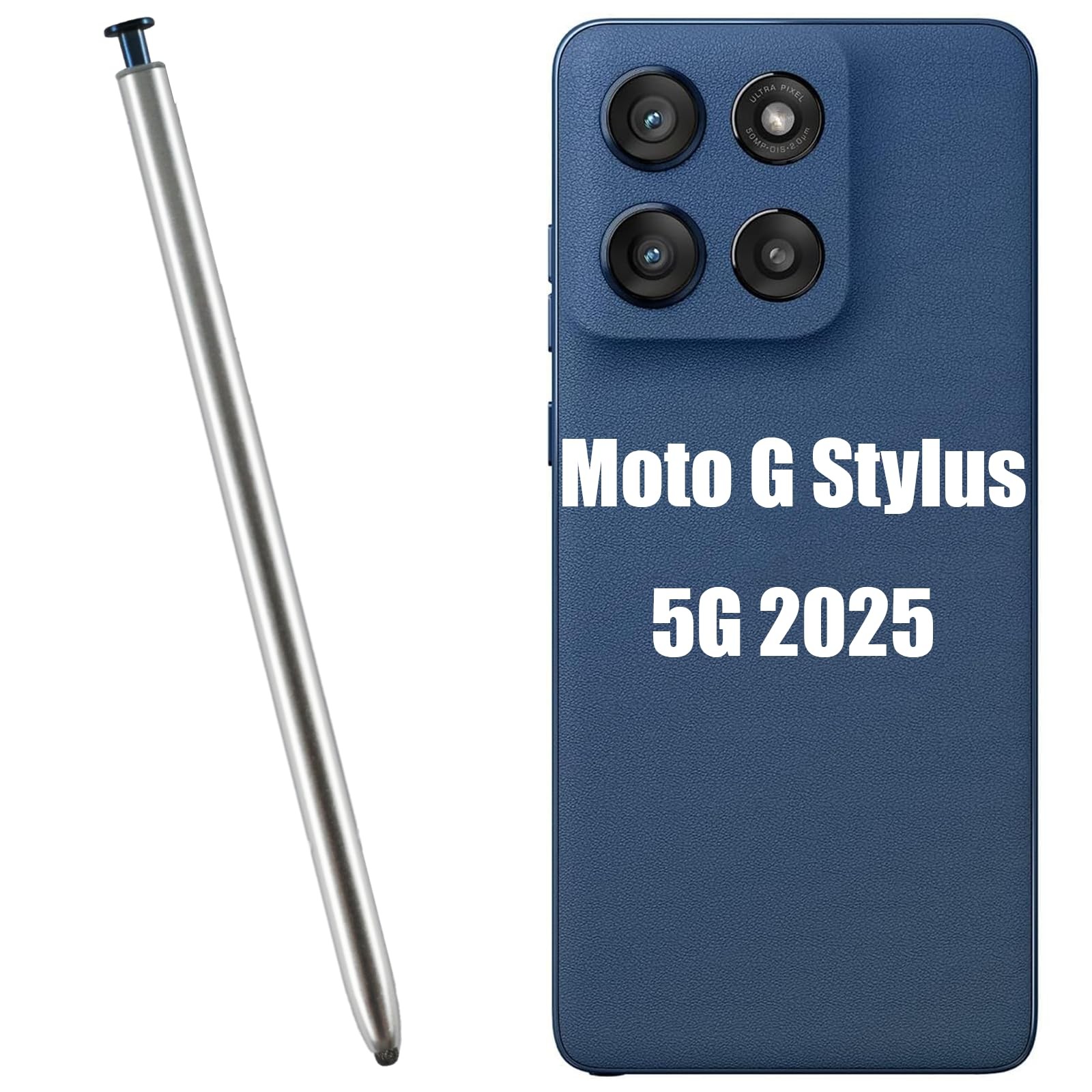 G Stylus 5G 2025 Pen Replacement for Moto G (2025) Gray 