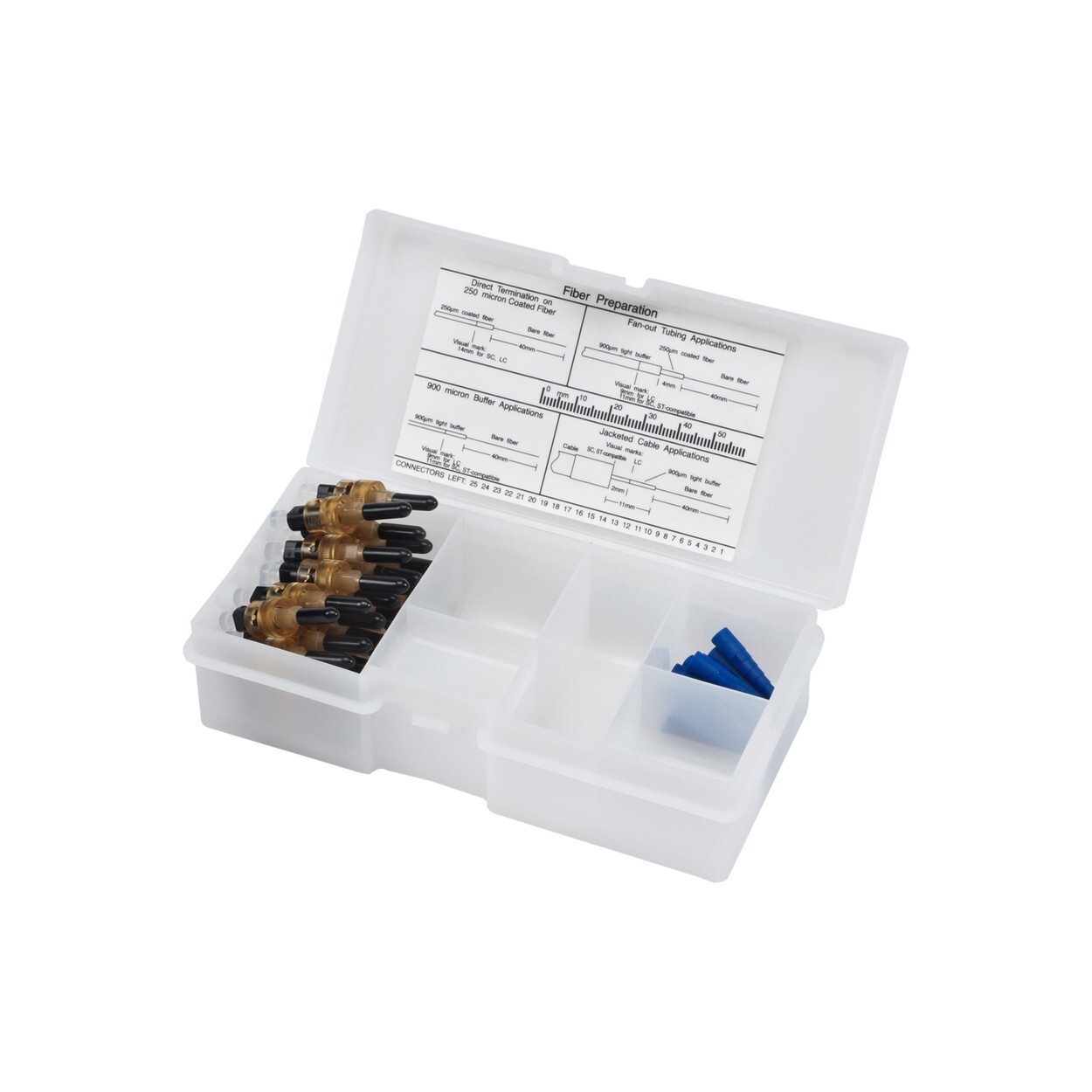 Corning 95-200-51-Z ST Compatible UniCam Connector Single-Mode (OS2)